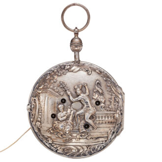Belgian quarter striking and repeating coach watch Circa 1750
