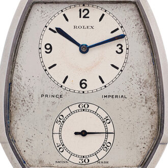 Fine Swiss stainless steel dress pocket watch Circa 1940