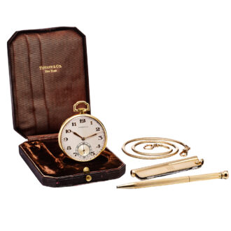 Swiss ultra-thin open faced pocket watch Circa 1920-1925
