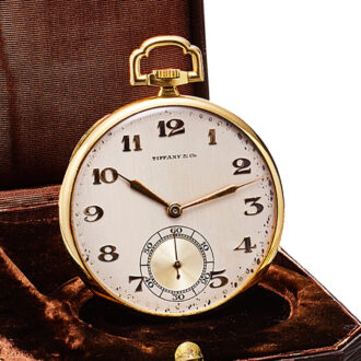 Swiss ultra-thin open faced pocket watch Circa 1920-1925