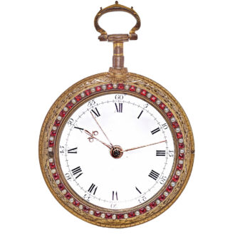 English pair-cased coach clock for the Chinese market Circa 1780