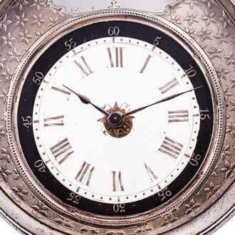 Swiss mystery watch in a silver double-sided case Circa 1900 Swiss mystery watch in a silver double-sided case Circa 1900