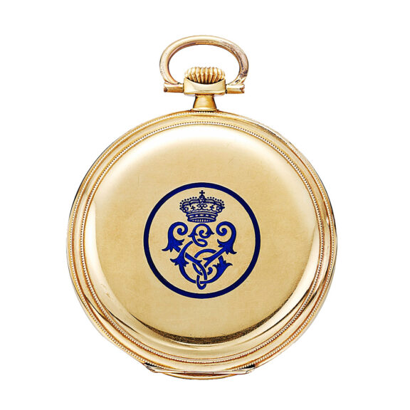 Swiss gold Art Deco Royal presentation watch Circa 1930 Swiss gold Art Deco Royal presentation watch Circa 1930