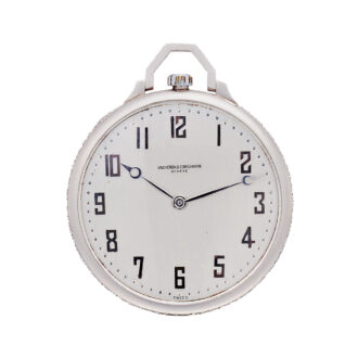 Swiss platinum and diamond-set Art Deco dress watch Circa 1935