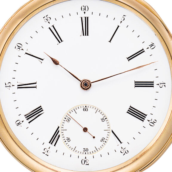 French 18K gold quarter repeating lever pocket watch Circa 1890 French 18K gold quarter repeating lever pocket watch Circa 1890