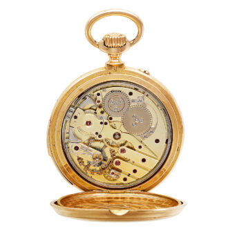 Swiss repeating linear-digital American Calendar watch Circa 1910 Swiss repeating linear-digital American Calendar watch Circa 1910