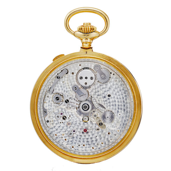 Swiss yellow gold complicated pocket watch Circa 1920-1930 Swiss yellow gold complicated pocket watch Circa 1920-1930