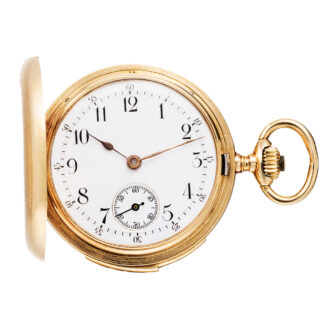 Swiss hunting cased minute repeating pendant watch Circa 1890 Swiss hunting cased minute repeating pendant watch Circa 1890
