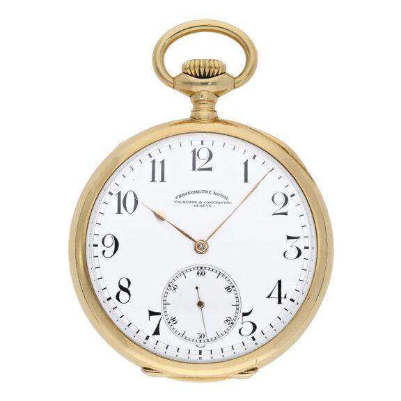 Impressive Swiss 18K gold Chronomètre Royal Circa 1910
