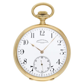 Impressive Swiss 18K gold Chronomètre Royal Circa 1910
