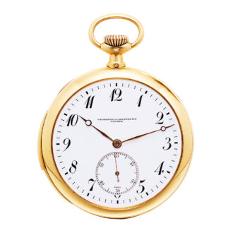 Swiss gold minute repeating pocket chronometer Circa 1908