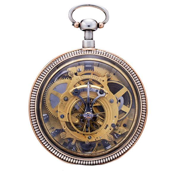 Eight-day quarter repeater with skeleton movement Circa 1780 Eight-day quarter repeater with skeleton movement Circa 1780