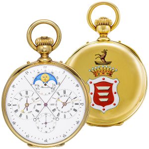 Important Swiss highly complicated pocket watch Circa 1865-1870