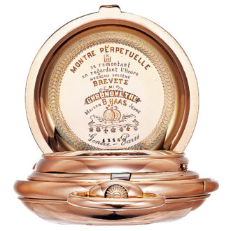 Swiss gold double faced complicated pocket watch Circa 1860