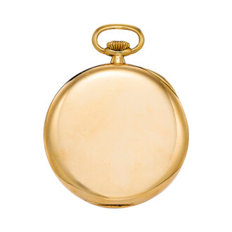 Swiss 18k gold Art Deco dress-watch with three-tone dial Circa 1924
