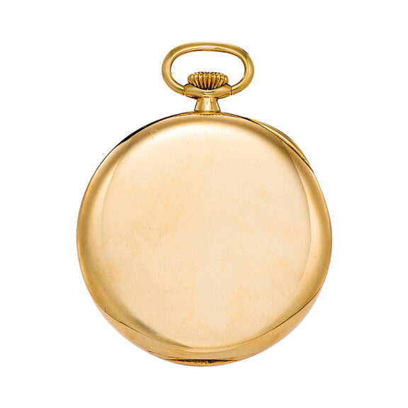 Swiss 18k gold Art Deco dress-watch with three-tone dial Circa 1924 Swiss 18k gold Art Deco dress-watch with three-tone dial Circa 1924