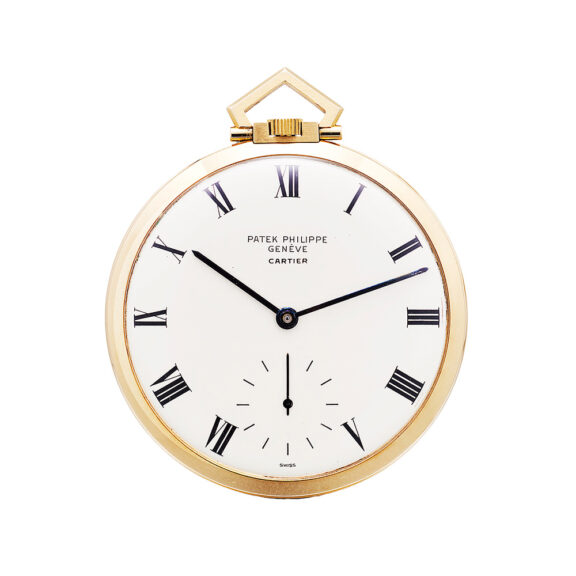 Swiss gold and enamel hunting cased lever dress watch Circa 1968 Swiss gold and enamel hunting cased lever dress watch Circa 1968