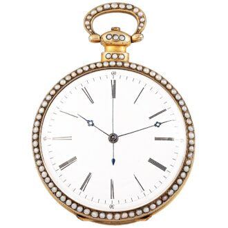 Swiss watch with centre seconds for Chinese Market Circa 1860-1880