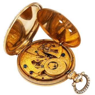 Swiss watch with centre seconds for Chinese Market Circa 1860-1880