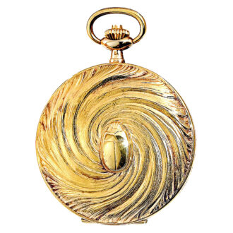Swiss decorative limited edition gilt lever watch Circa 1981
