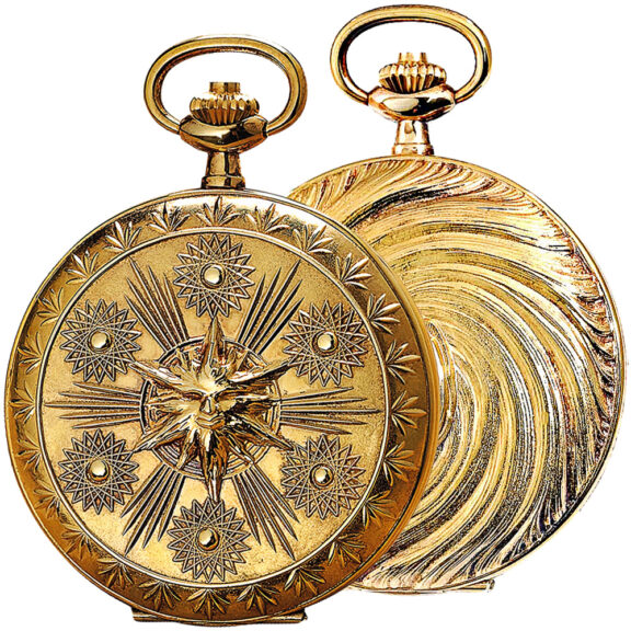 Swiss decorative limited edition gilt lever watch Circa 1981 Swiss decorative limited edition gilt lever watch Circa 1981