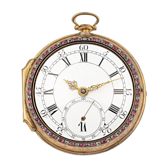 English fire gilt deck watch for the Chinese market Circa 1780 English fire gilt deck watch for the Chinese market Circa 1780