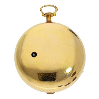 English fire gilt deck watch for the Chinese market Circa 1780