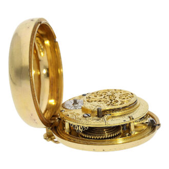 English fire gilt deck watch for the Chinese market Circa 1780