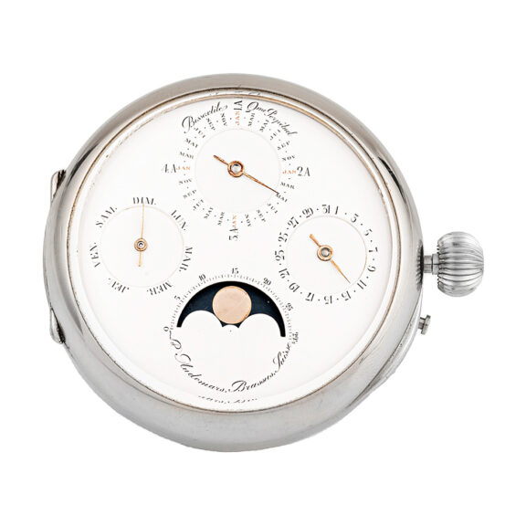 Swiss double-sided astronomical pocket watch Circa 1800-1900 Swiss double-sided astronomical pocket watch Circa 1800-1900