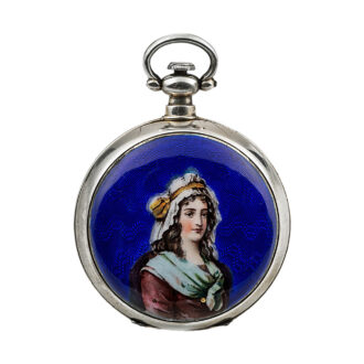 Swiss pocket watch with centre seconds for Chinese Market Circa 1800
