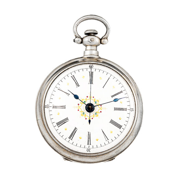 Swiss pocket watch with centre seconds for Chinese Market Circa 1800 Swiss pocket watch with centre seconds for Chinese Market Circa 1800