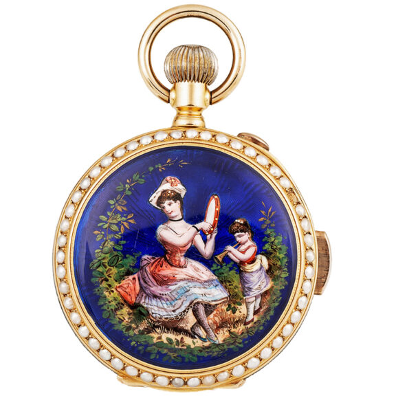 Swiss 18K gold repeater made for the Chinese market Circa 1900 Swiss 18K gold repeater made for the Chinese market Circa 1900