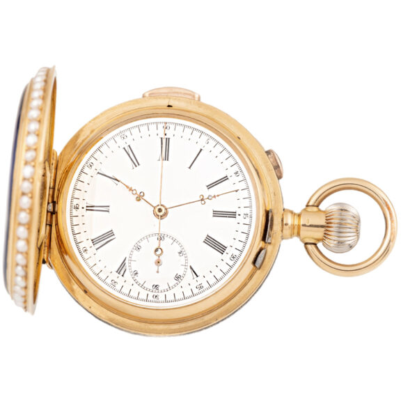 Swiss 18K gold repeater made for the Chinese market Circa 1900 Swiss 18K gold repeater made for the Chinese market Circa 1900