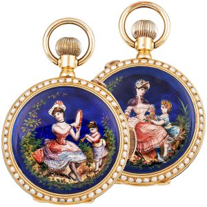 Swiss 18K gold repeater made for the Chinese market Circa 1900