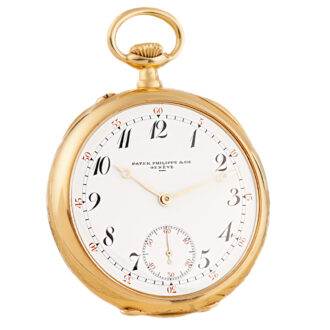 Fine Swiss 18K gold Patek Philippe pocket watch Circa 1929