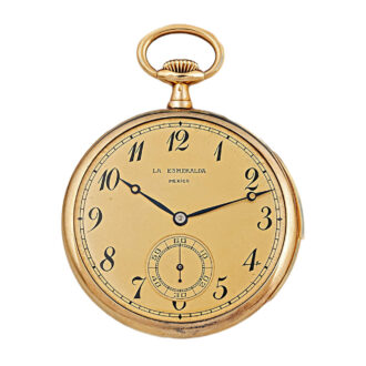 Swiss 18K gold minute repeating pocket dress watch Circa 1920