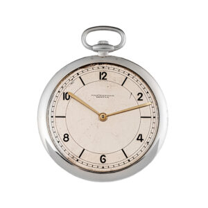 Swiss elegant platinum knife edged lever watch Circa 1920