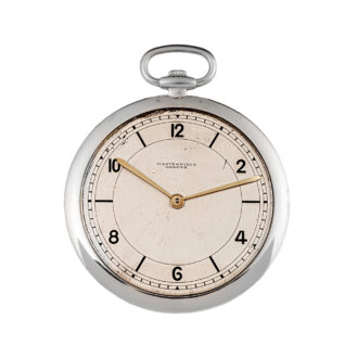 Swiss elegant platinum knife edged lever watch Circa 1920