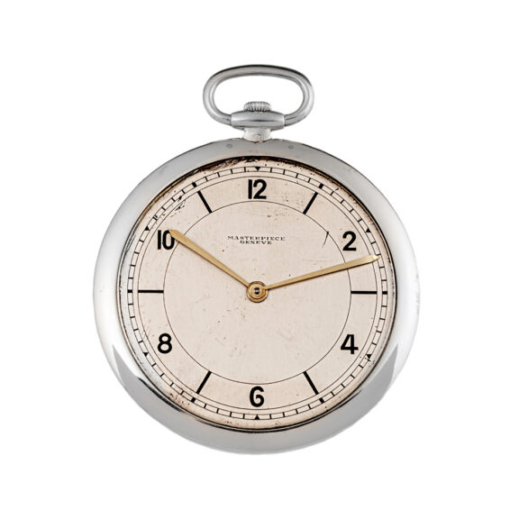 Swiss elegant platinum knife edged lever watch Circa 1920