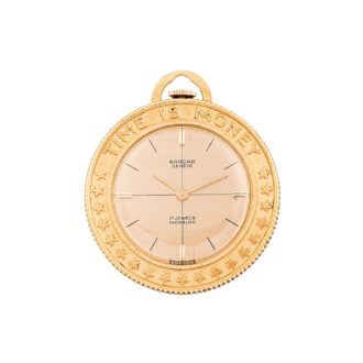 Fine Swiss 18K yellow gold medallion coin watch Circa 1965