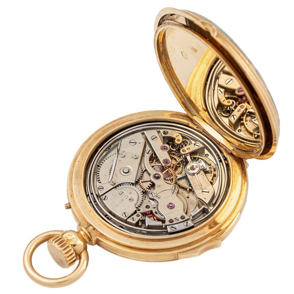 French gold quarter repeating ladies lever watch Circa 1860 French gold quarter repeating ladies lever watch Circa 1860