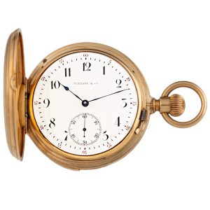 Swiss hunting cased five minute repeating pocket watch Circa 1890