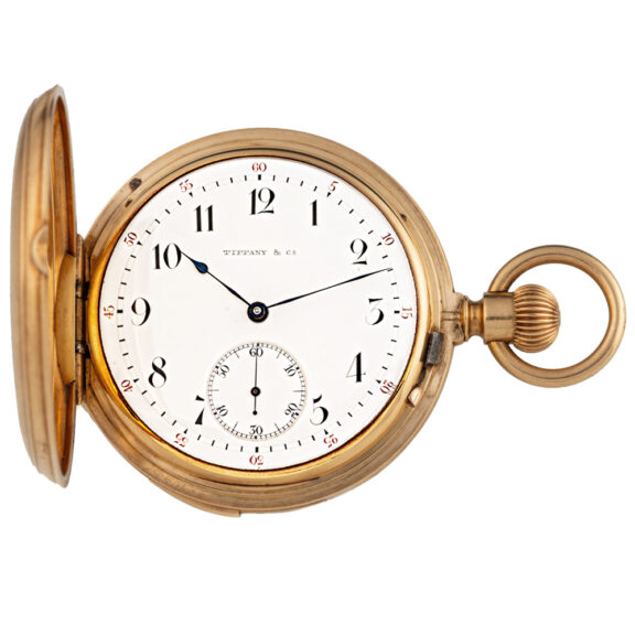 Swiss hunting cased five minute repeating pocket watch Circa 1890