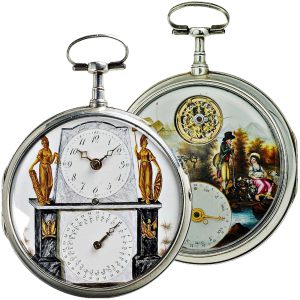 French calendar watch with Debaufre escapement Circa 1800