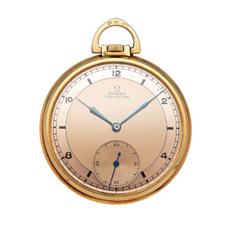 Rare Swiss gold Art Deco style lever dress watch Circa 1935