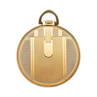Rare Swiss gold Art Deco style lever dress watch Circa 1935