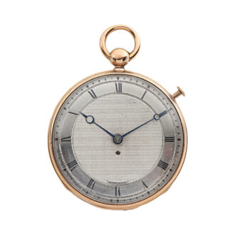 French 20K gold quarter repeating pocket watch Circa 1822