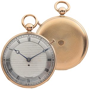 French 20K gold quarter repeating pocket watch Circa 1822