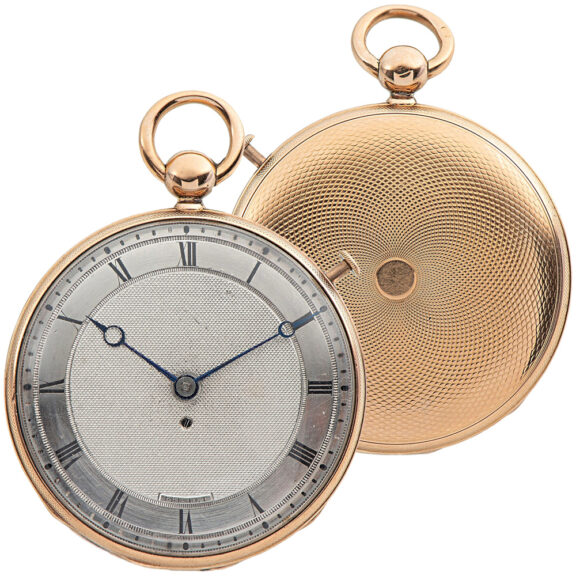 French 20K gold quarter repeating pocket watch Circa 1822