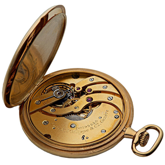 Swiss 18K gold hunting cased pocket watch Circa 1930 Swiss 18K gold hunting cased pocket watch Circa 1930